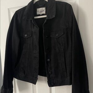 Jean Jacket Black Denim